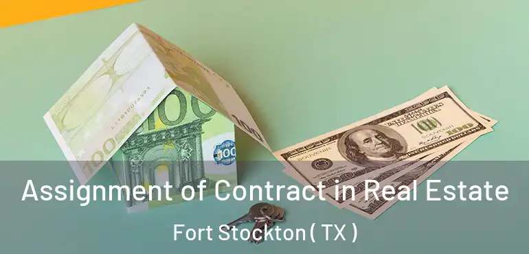  Assignment of Contract in Real Estate Fort Stockton ( TX )