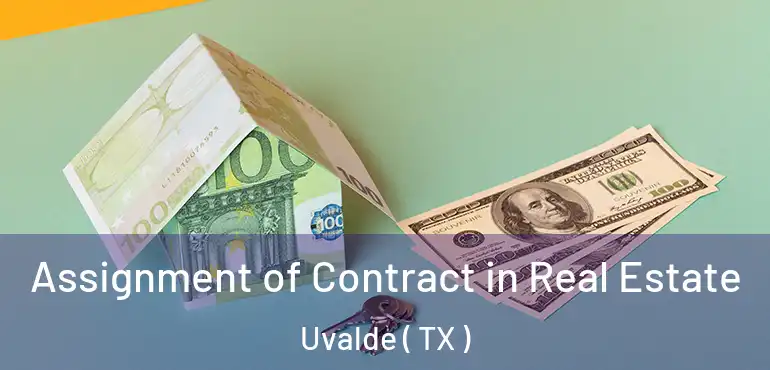  Assignment of Contract in Real Estate Uvalde ( TX )