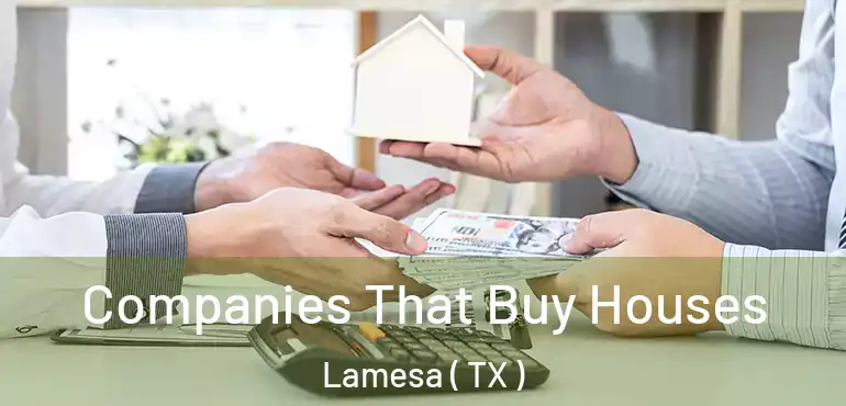  Companies That Buy Houses Lamesa ( TX )