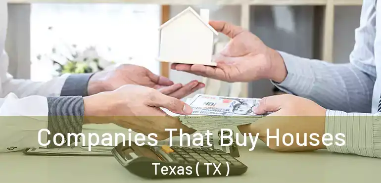  Companies That Buy Houses Texas ( TX )