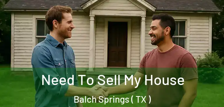  Need To Sell My House Balch Springs ( TX )