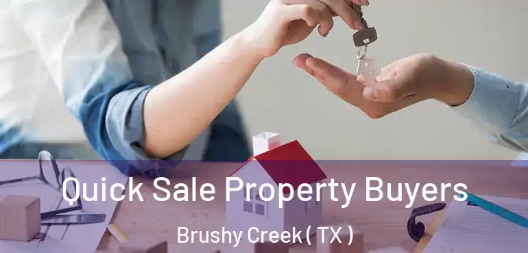  Quick Sale Property Buyers Brushy Creek ( TX )