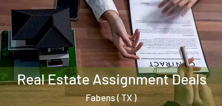  Real Estate Assignment Deals Fabens ( TX )