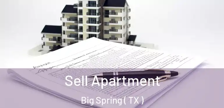  Sell Apartment Big Spring ( TX )