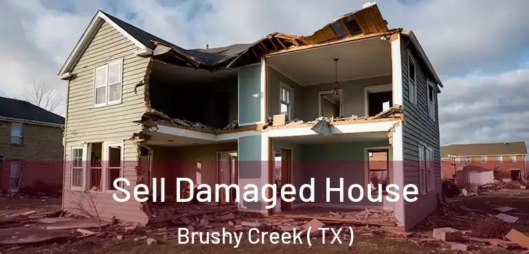  Sell Damaged House Brushy Creek ( TX )