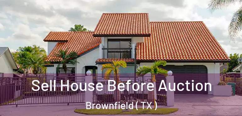  Sell House Before Auction Brownfield ( TX )