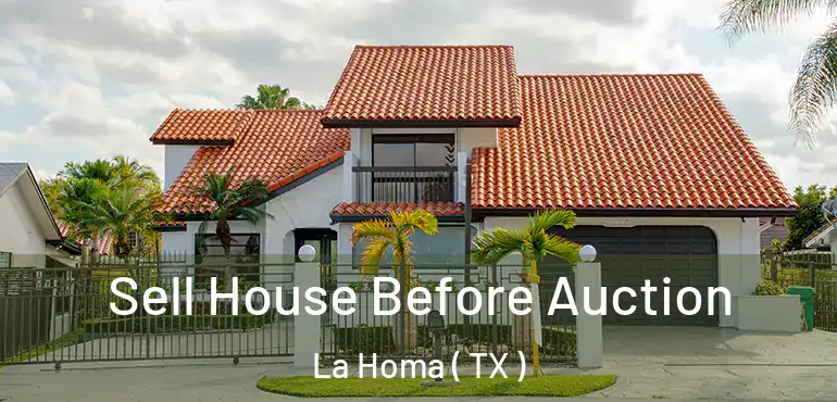  Sell House Before Auction La Homa ( TX )