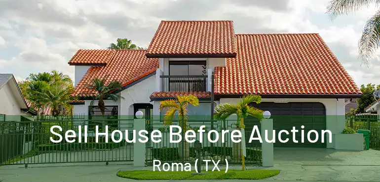  Sell House Before Auction Roma ( TX )
