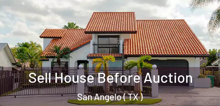  Sell House Before Auction San Angelo ( TX )