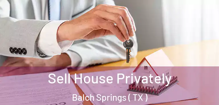  Sell House Privately Balch Springs ( TX )
