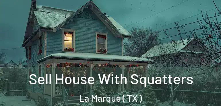  Sell House With Squatters La Marque ( TX )