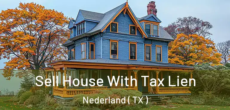  Sell House With Tax Lien Nederland ( TX )