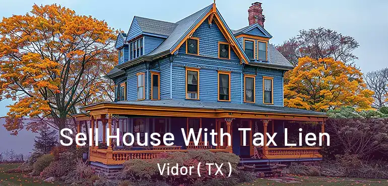  Sell House With Tax Lien Vidor ( TX )