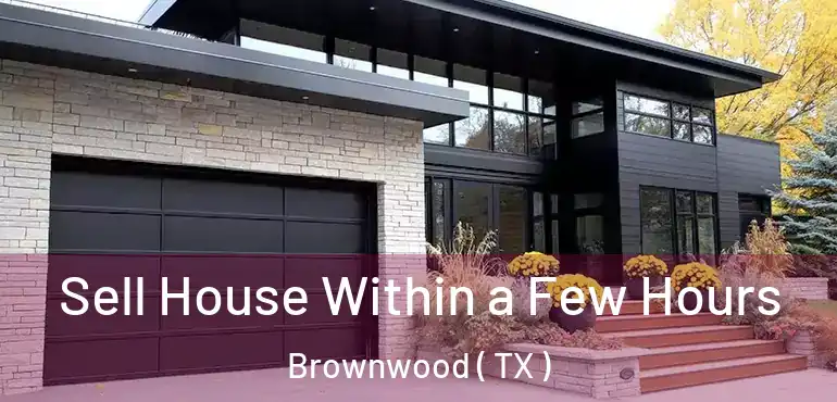  Sell House Within a Few Hours Brownwood ( TX )
