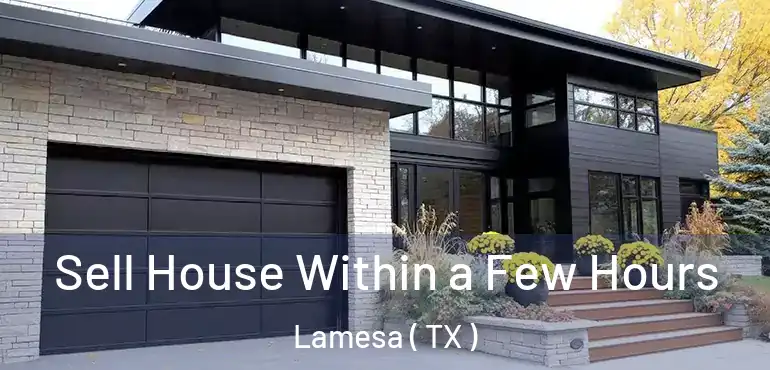  Sell House Within a Few Hours Lamesa ( TX )