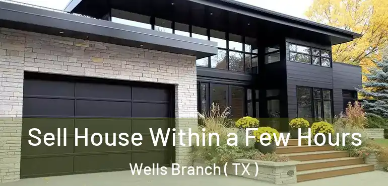  Sell House Within a Few Hours Wells Branch ( TX )