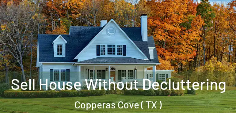  Sell House Without Decluttering Copperas Cove ( TX )