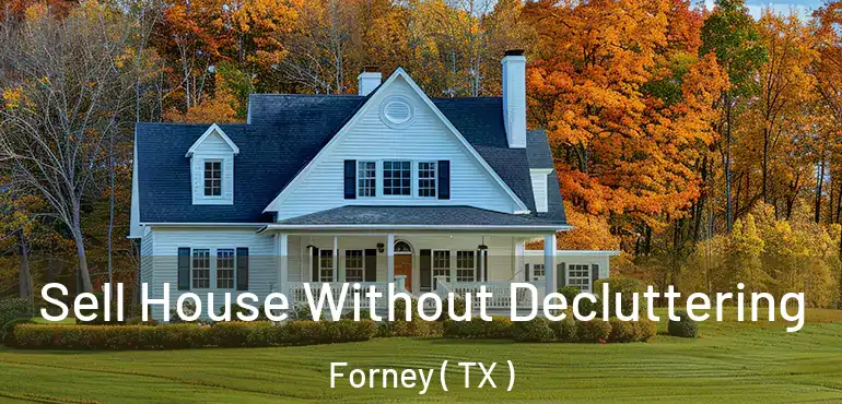  Sell House Without Decluttering Forney ( TX )