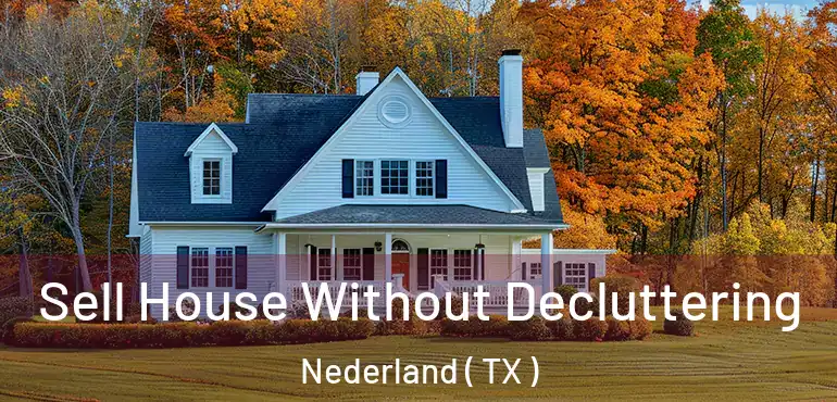  Sell House Without Decluttering Nederland ( TX )