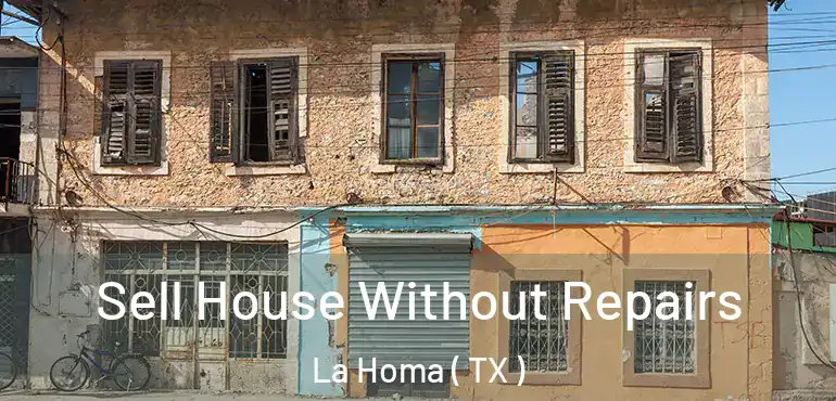  Sell House Without Repairs La Homa ( TX )