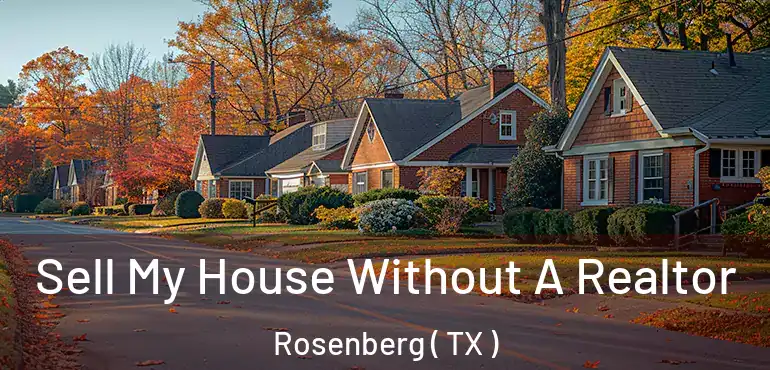  Sell My House Without A Realtor Rosenberg ( TX )
