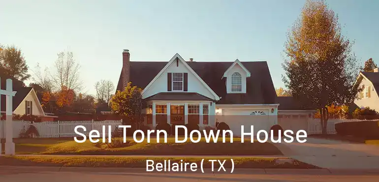  Sell Torn Down House Bellaire ( TX )