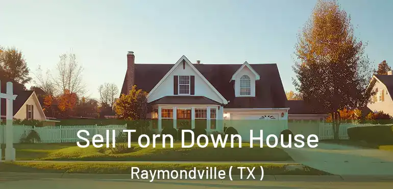 Sell Torn Down House Raymondville ( TX )