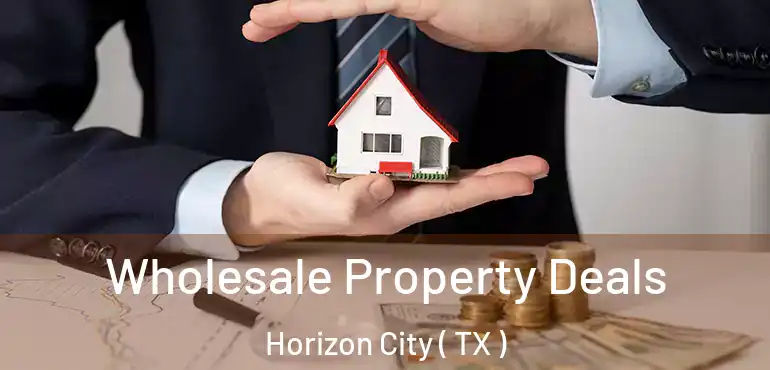  Wholesale Property Deals Horizon City ( TX )