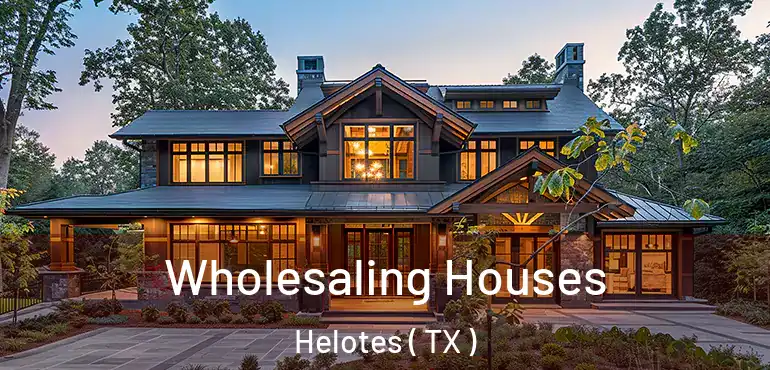  Wholesaling Houses Helotes ( TX )