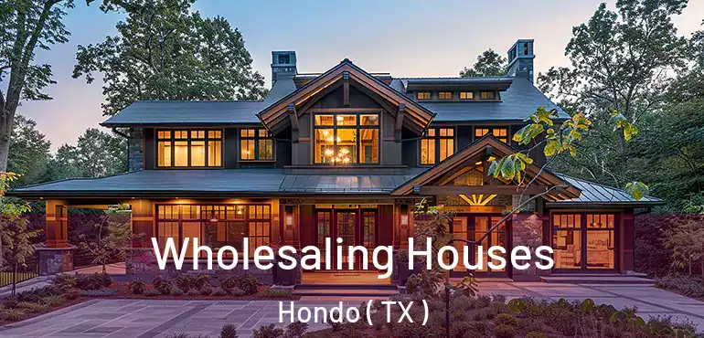  Wholesaling Houses Hondo ( TX )
