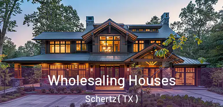  Wholesaling Houses Schertz ( TX )