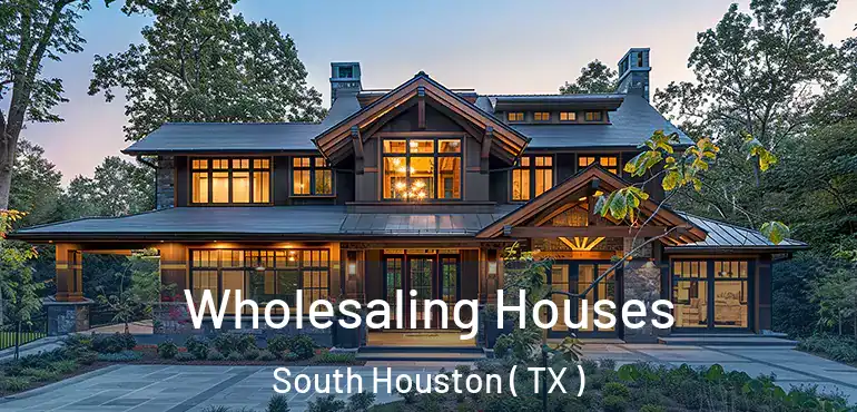  Wholesaling Houses South Houston ( TX )