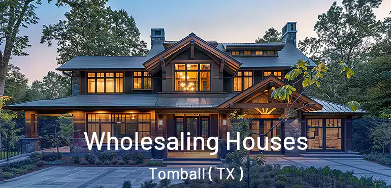  Wholesaling Houses Tomball ( TX )