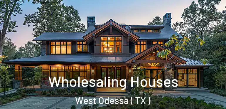  Wholesaling Houses West Odessa ( TX )